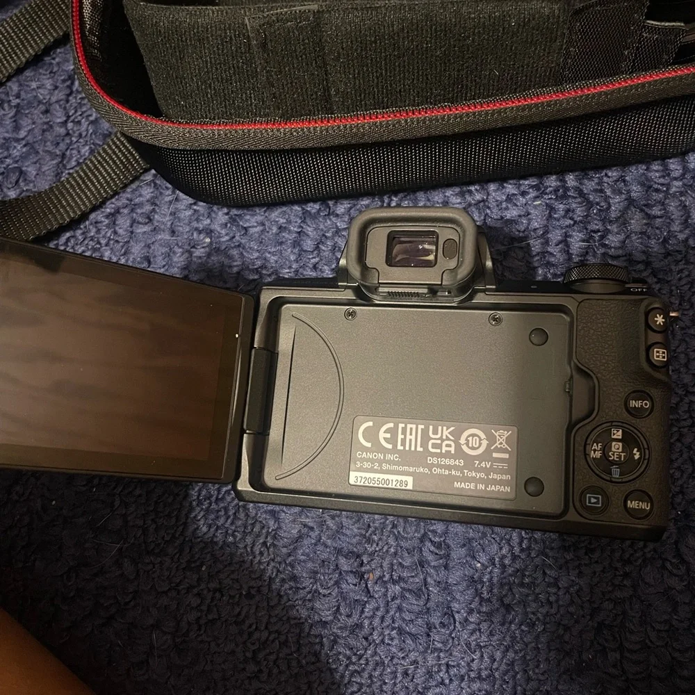 Canon m50 mark ii with feelworld monitor